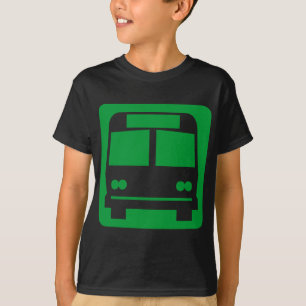 Bus symbol - Grass Green T-Shirt