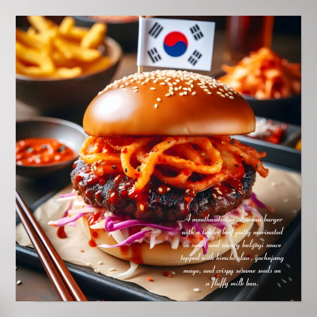 Busan Bites: Bulgogi Bliss Poster (Front)