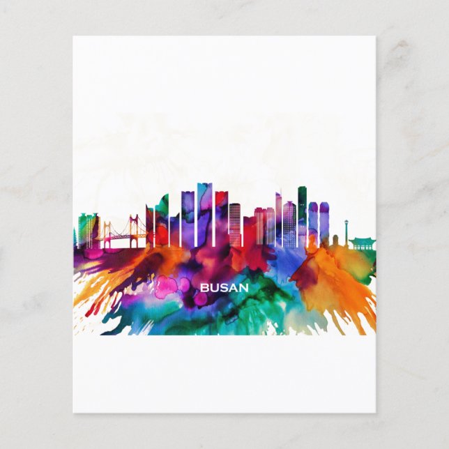 Busan Skyline Flyer (Front)