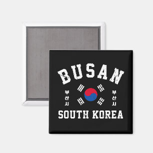Busan South Korea Magnet