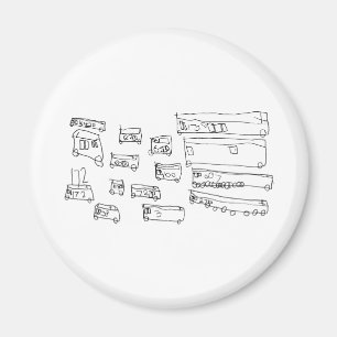 Buses Magnet