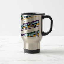 Buses of Metro Travel Mug