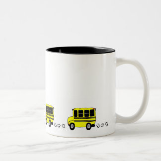Buses Two-Tone Coffee Mug