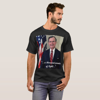 Bush 41 with "thousand points of light" T-Shirt