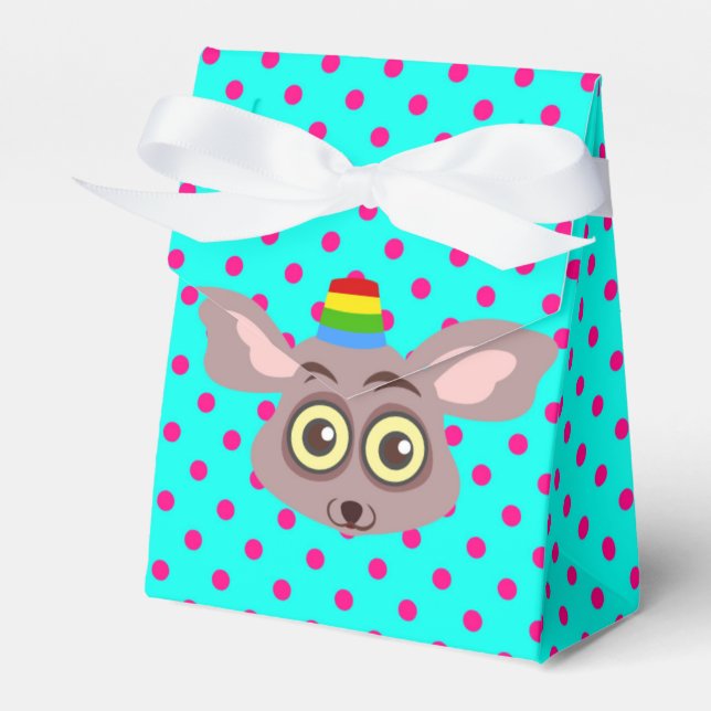 Bush Baby Party Favour Box (Front Side)