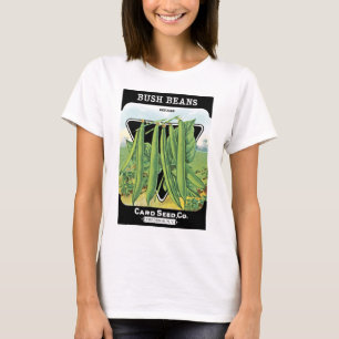 Bush Beans Seed Packet Label T-Shirt