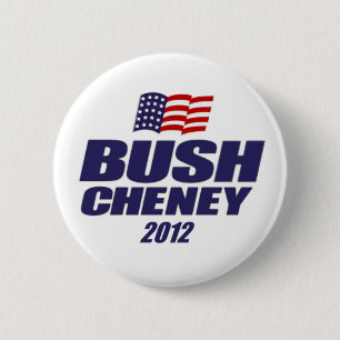 Bush Cheney 2012 6 Cm Round Badge