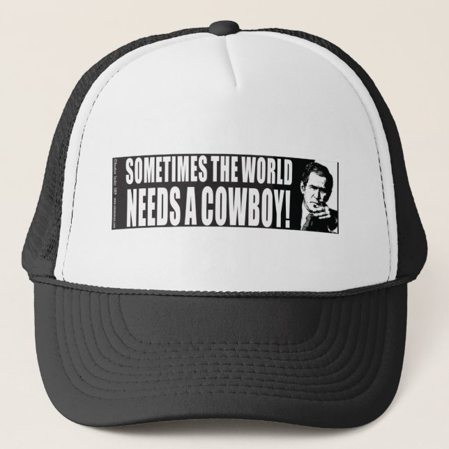 Bush Cowboy Trucker Hat (Front)