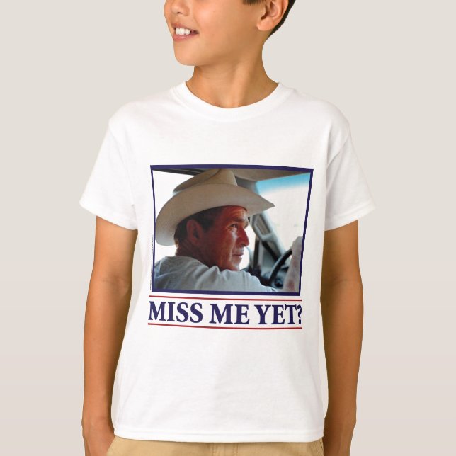 BUSH-HAT.-white-eps T-Shirt (Front)