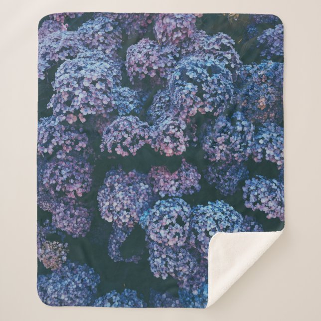 BUSH ON THE SIDE SHERPA BLANKET (Front)