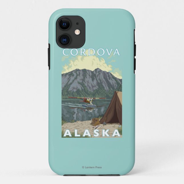 Bush Plane & Fishing - Cordova, Alaska Case-Mate iPhone Case (Back)