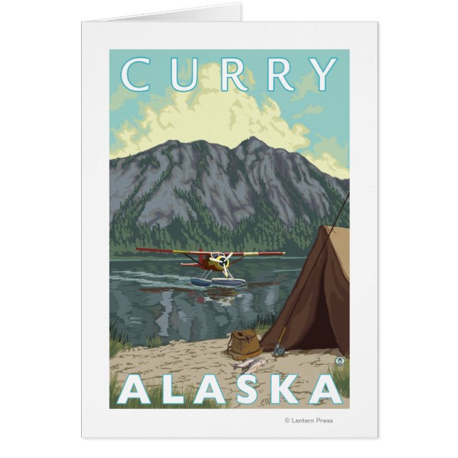 Bush Plane & Fishing - Curry, Alaska (Front)