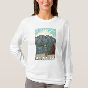 Bush Plane & Fishing - Dawson, Alaska T-Shirt