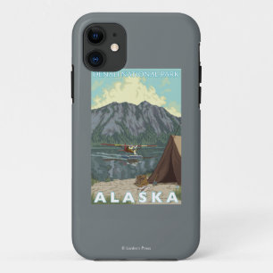 Bush Plane & Fishing - Denali Nat'l Park, iPhone 11 Case