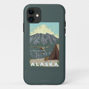 Bush Plane & Fishing - Denali Nat'l Park, iPhone 11 Case