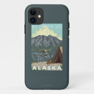 Bush Plane & Fishing - Ketchikan, Alaska iPhone 11 Case