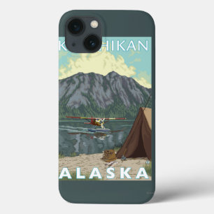 Bush Plane & Fishing - Ketchikan, Alaska iPhone 13 Case