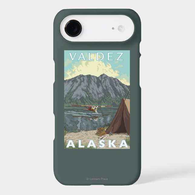 Bush Plane & Fishing - Valdez, Alaska Case-Mate iPhone Case (Back)