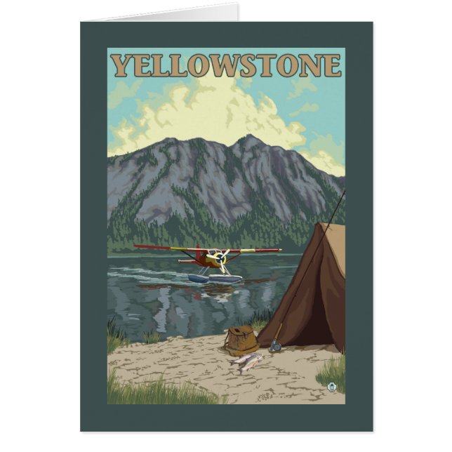 Bush Plane & Fishing - Yellowstone National (Front)