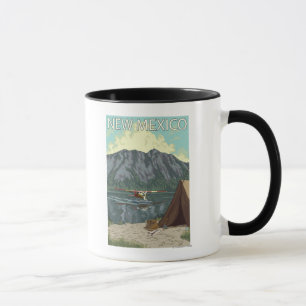 Bush Plane FishingNew Mexico Mug