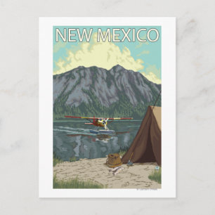 Bush Plane FishingNew Mexico Postcard