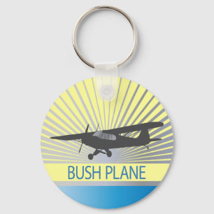 Bush Plane Key Ring