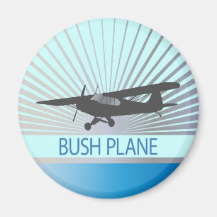 Bush Plane Magnet