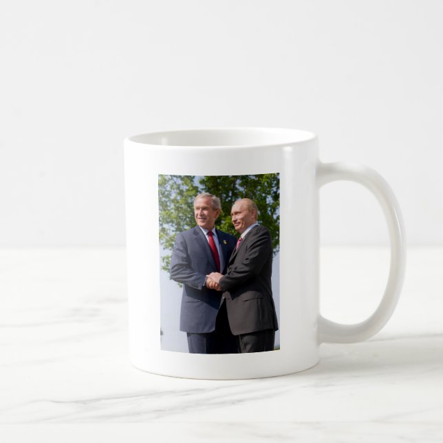 Bush & Putin Coffee Mug (Right)