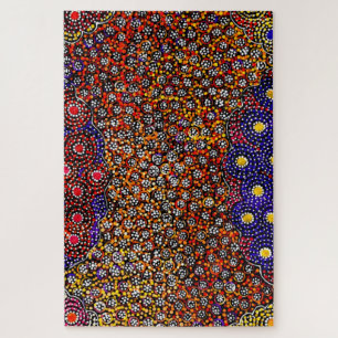 Bush Seed Dreaming in the Desert Jigsaw Puzzle