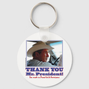 Bush-Thank-You-American Key Ring