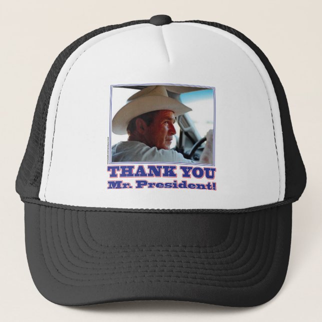 Bush-Thank-You Trucker Hat (Front)