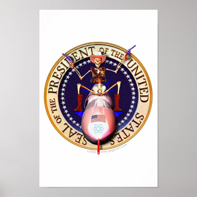 bush - the last cowboy poster (Front)