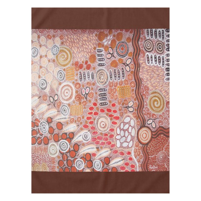 Bush Tucker Table Cloth (Front)