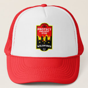 Bush Wildfire Prevention Trucker Hat