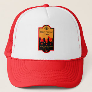Bush Wildfire Prevention Trucker Hat