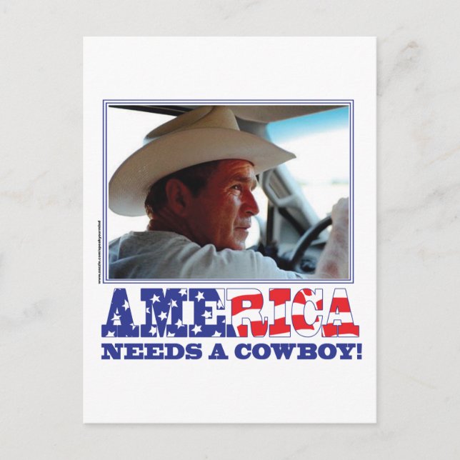 BushAMERICA Postcard (Front)