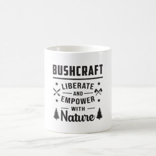 Bushcraft Apocalypse Survival Outdoor Gift Idea Coffee Mug