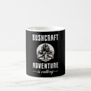 Bushcraft Bushcrafter Survival Outdoor Funny Gift Coffee Mug