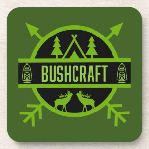 Bushcraft Nature Survivalists Coaster