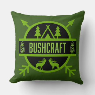 Bushcraft Nature Survivalists Cushion