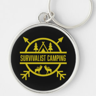 Bushcraft Outdoor Survivalist  Key Ring