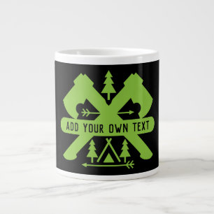 Bushcraft Outdoor Survivalist Large Coffee Mug