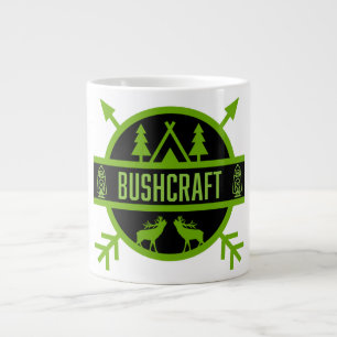 bushcraft survivalists    large coffee mug