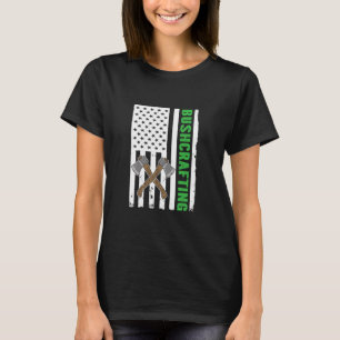 Bushcraft Usa Flag Survival Bushcrafting  T-Shirt