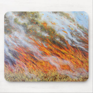 Bushfire Inferno 2014 Mouse Pad