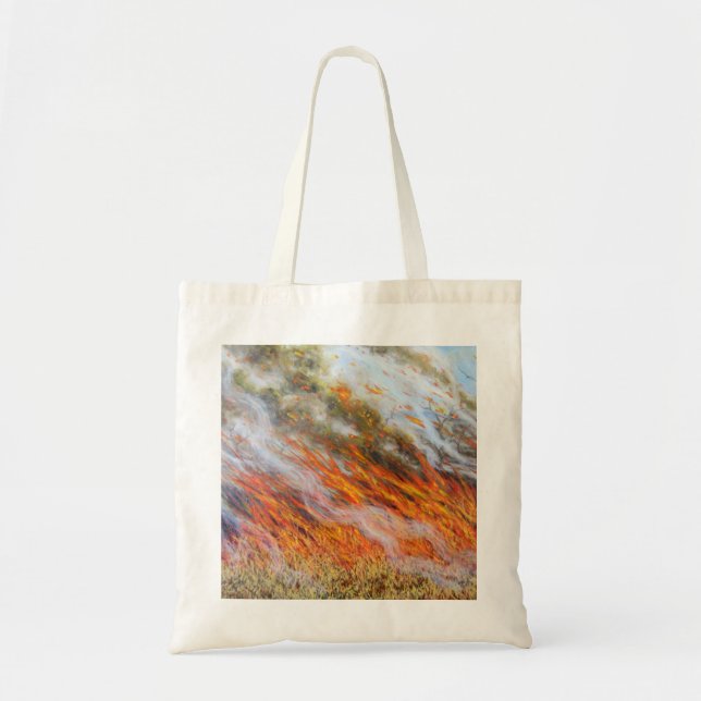 Bushfire Inferno 2014 Tote Bag (Front)