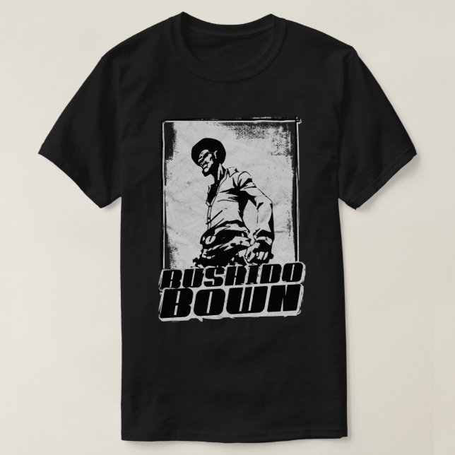 Bushido Brown Classic T Shirt (Design Front)