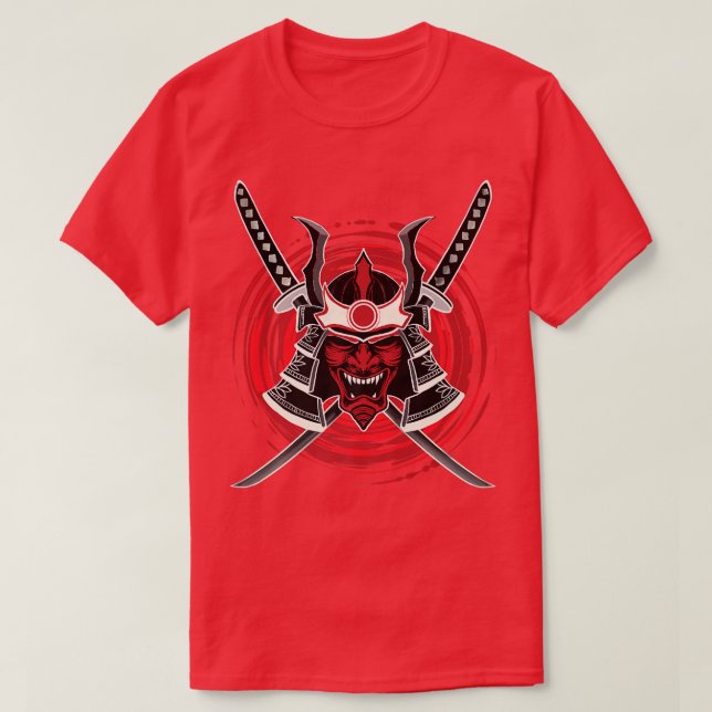 Bushido Code Samurai Japan 196 T-Shirt (Design Front)