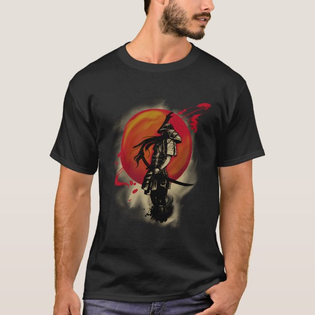 Bushido Code Samurai Japan T-Shirt (Front)