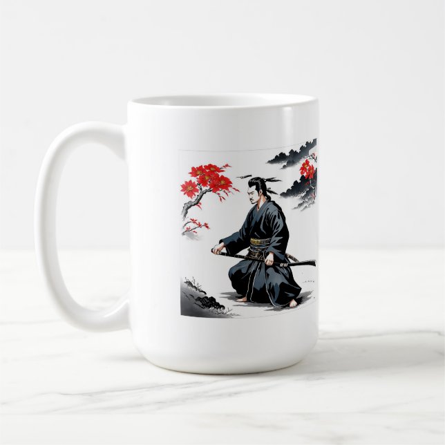 Bushido Code Samurai Masterpiece Coffee Mug (Left)